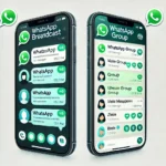 WhatsApp Yayımı və Qrupu: Fərqləri Anlamaq